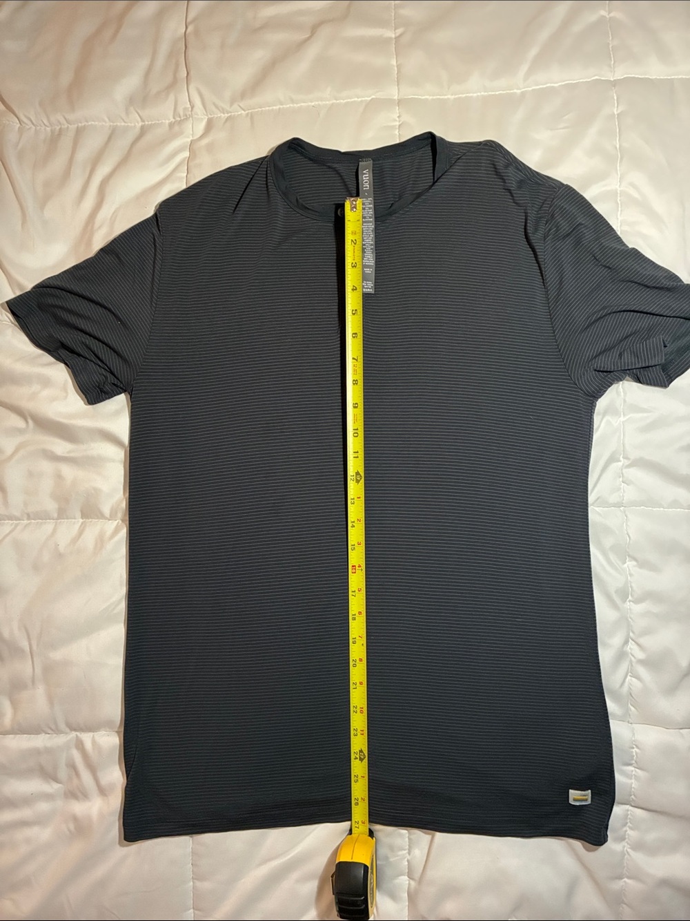 Vuori Black Short-Sleeve Henley Polo - Picture 5 of 7